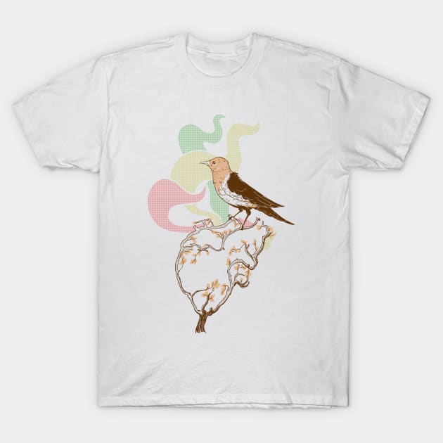 Roots Bird T-Shirt by Eoli Studio